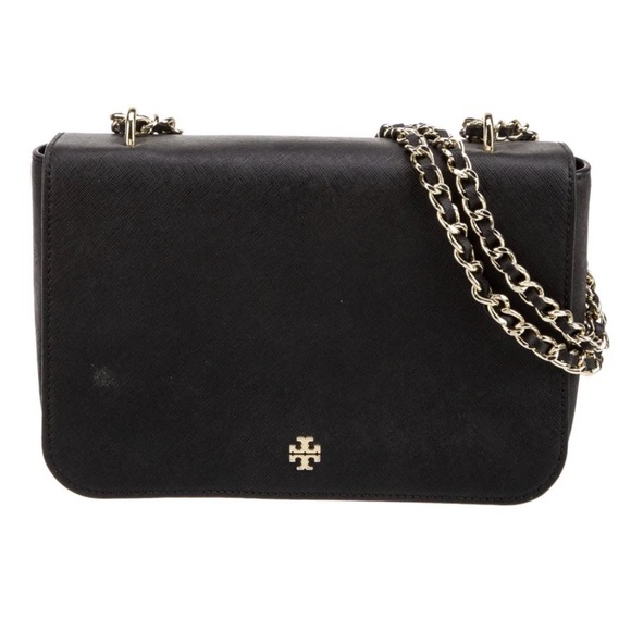 Tory Burch Handbags - Black Tory Burch Chain Crossbody